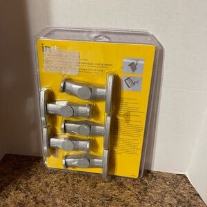 INIT Home Theater Speaker Mounts NEW 5-Pack NT-SWM5S Silver w/Hardware